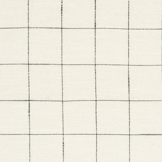 Sample - Schumacher Marietta Fabric in Black For Sale