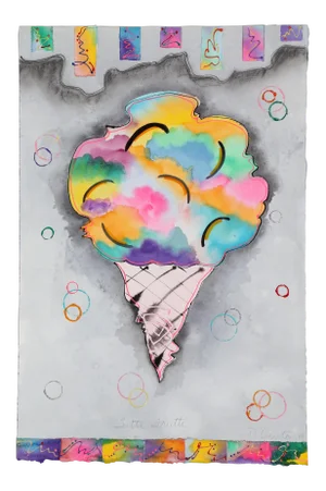 Tutti Frutti, Mixed Media Painting