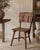 An unusual mid-century wooden side chair made in Yugoslavia, dating to approximately the late 1950s or early 1960s....