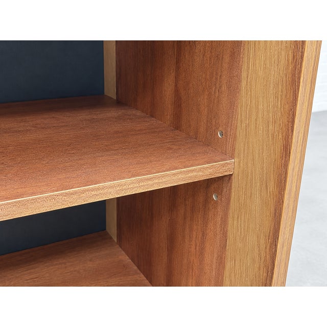 Mid Century Modern Danish Teak Sideboard by Domino Møbler | Vintage Credenza Cabinet | Scandinavian Modern Storage Console, C. 1960’s For Sale - Image 13 of 14