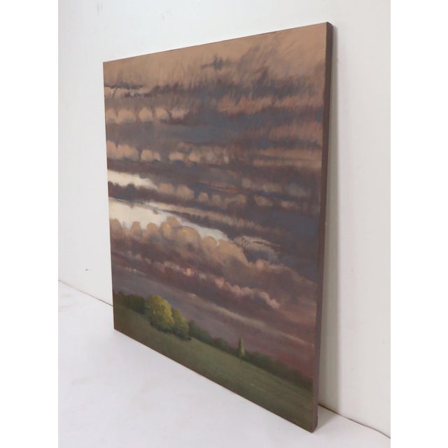 LargeScale Ethereal Landscape Painting by James Rayen Chairish