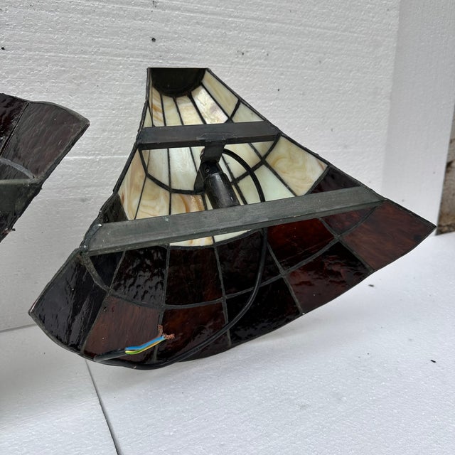 Art Deco Hair Sconces by Andy Thornton, 1970s, England, Set of 2 For Sale - Image 14 of 18