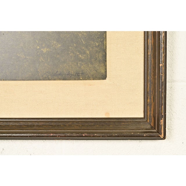 Andrew Wyeth "The Mill" Original Framed Lithograph, Circa 1970s For Sale - Image 13 of 16
