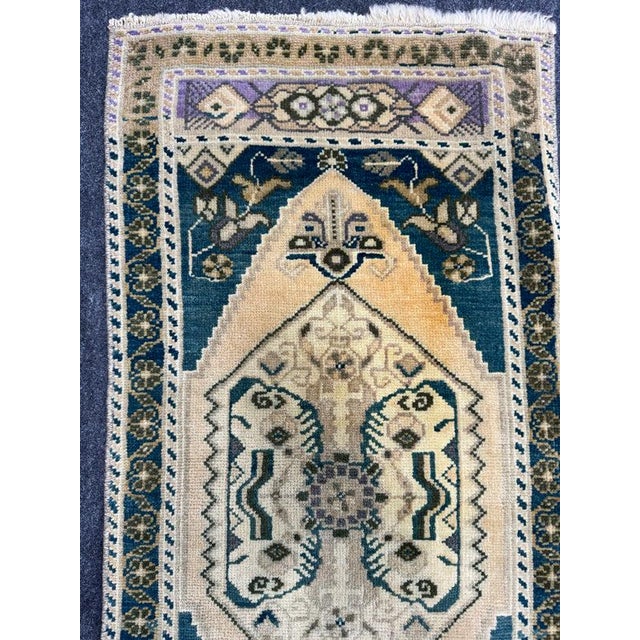 Turkish Yastik Rug 1'7" x 3'4" #23720 Explore a curated collection of hallway runners, wool rugs, and handmade...