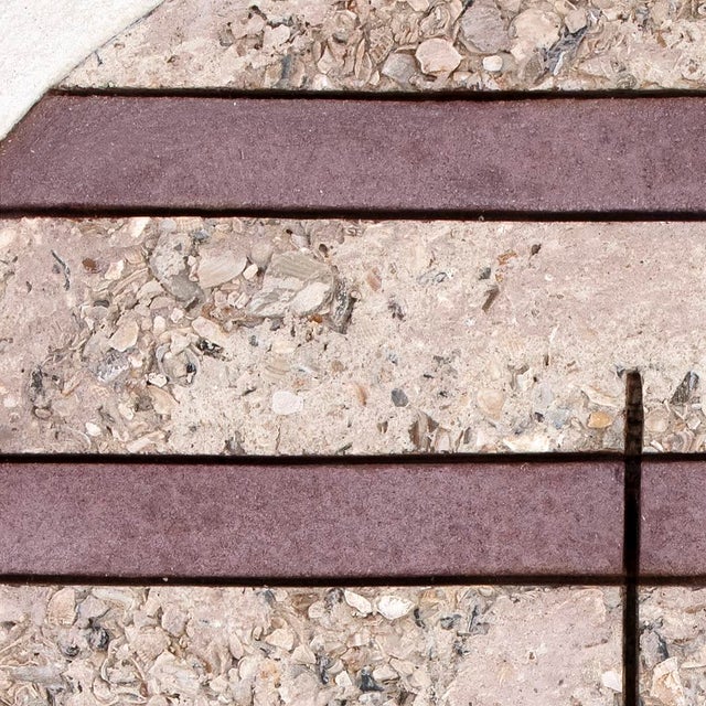 Joe Segal Ring 5 Concrete Sculpture This contemporary wall sculpture by Joe Segal explores balance, material contrast, and...