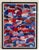 Helmut Dittmann, Abstract Composition in Red and Blue, 1980s, Paint on Paper For Sale - Image 6 of 6