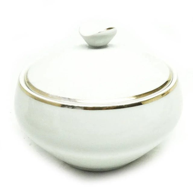 Art Deco Polish Sugar Bowl from Karolina, 1960s For Sale - Image 6 of 7