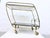 1950s Streamline Bar Trolley in Brass and Glass, 1950s For Sale - Image 5 of 18