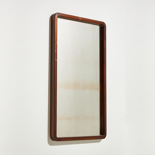 Oak Framed Mirror, 1970s For Sale - Image 15 of 15