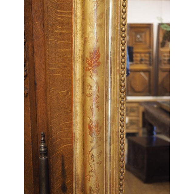 Large 19th Century French Giltwood Louis Philippe Style Mirror, 70.4 X 48 Inches For Sale - Image 18 of 18