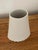 1980s White 1980s Art Deco Revival Style Vase For Sale - Image 5 of 5