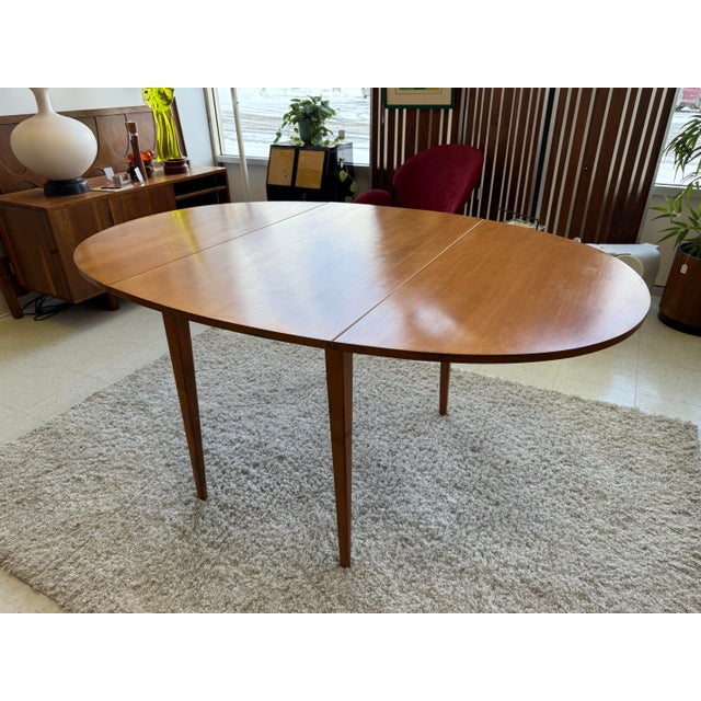 Terrific MCM 5 piece dining set in solid maple designed by Paul McCobb for his Planner Group line. The Planner was among...