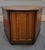 Brown Circa 1970 Mid-Century Modern Hexagonal Walnut Side Table With Large Cabinet For Sale - Image 8 of 9