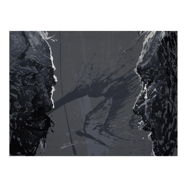 Zhao De-Wei, Character Series, Friends 3, 2011, Oil on Canvas For Sale