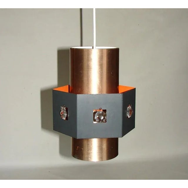 Hanging Lamp from Fog & Morup, 1970s For Sale - Image 9 of 10