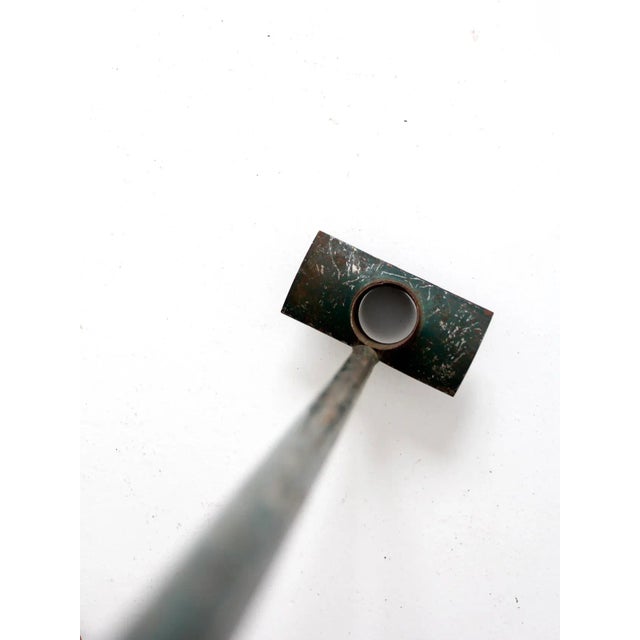 Metal Vintage Bulb Planter Garden Tool For Sale - Image 7 of 8
