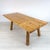 Wood Brutalist Pine Dining Table by Wasa For Sale - Image 7 of 12
