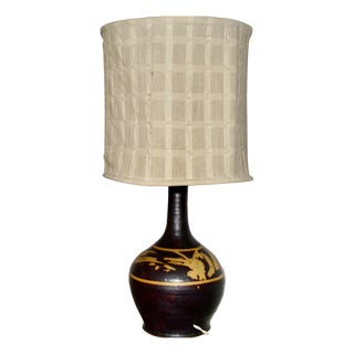Stoneware Lamp by Pierre Digan La Borne, 1950 For Sale