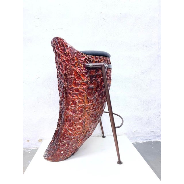 Vintage Bar Stool, 1980s For Sale - Image 9 of 17