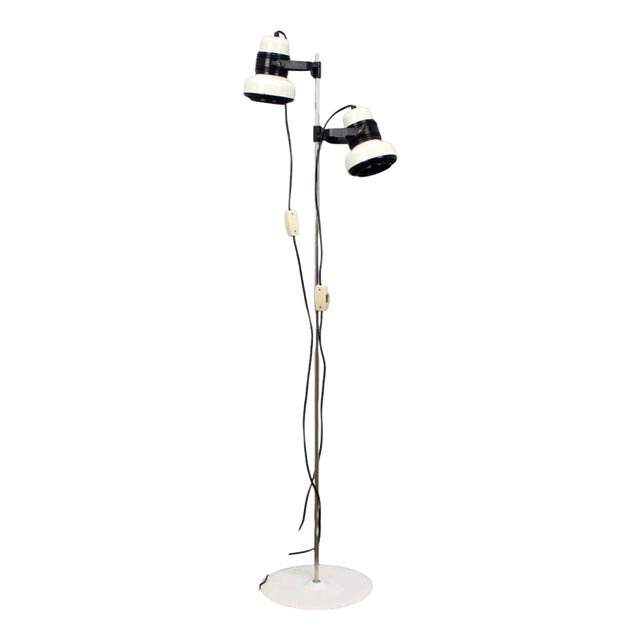 Vintage Space Age Hungarian Adjustable Floor Lamp, 1970s For Sale