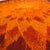 Orange Vintage Round Wool Rug, 1970s For Sale - Image 8 of 8
