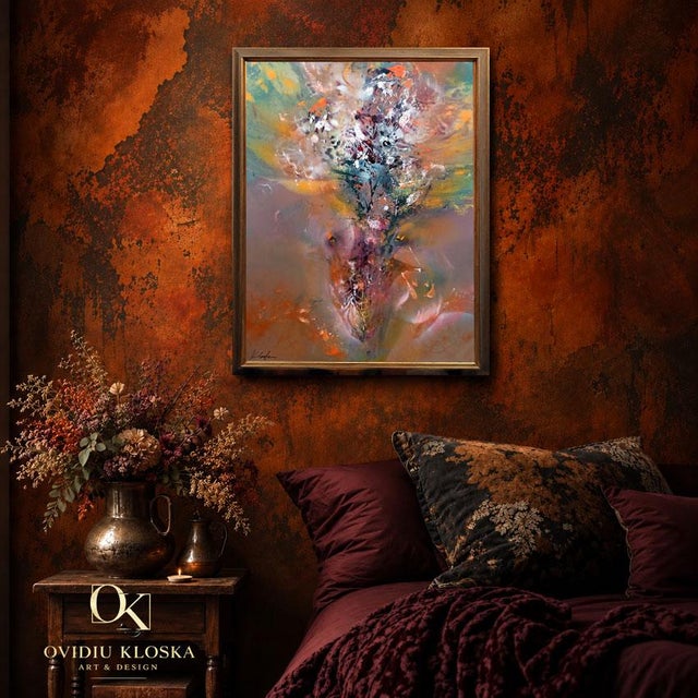 Contemporary Ovidiu Kloska, Eternal Still Life, 2026, Acrylic, Framed For Sale - Image 3 of 8