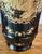 1970s Vintage Limoges-Style Black & Gold Porcelain Vase - Hollywood Regency For Sale - Image 5 of 11