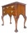 Carved Mahogany Banded Top Weiman Fine Lowboy Console Chest of Drawers For Sale