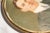 Early 20th Century Art Antique Portrait Miniature Painting Young Man Portrait in Ornate Brass Frame Home Decor For Sale - Image 10 of 16