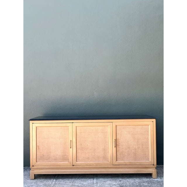 Vintage Wood and Stone Credenza For Sale - Image 9 of 12