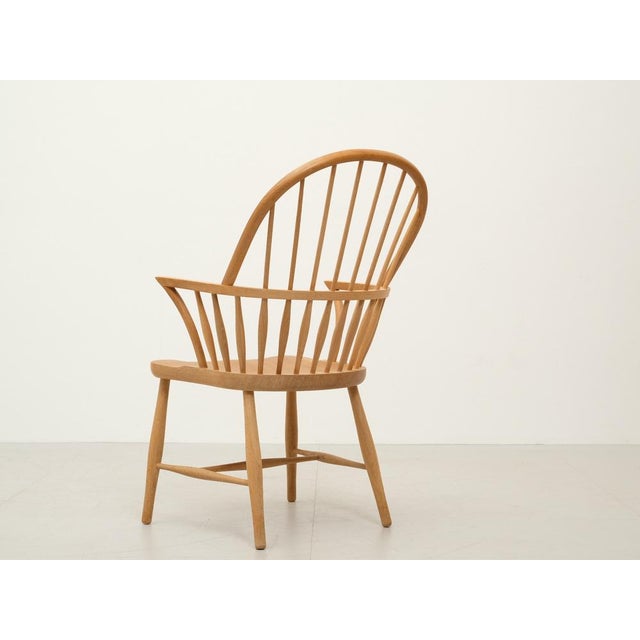 CH 18A Chair in Oak by Frits Henningsen for Carl Hansen, 1960s For Sale - Image 9 of 18
