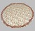 Round Table With Designer Chinoiserie Silk Embroidered Tablecloth Set With Custom Glass Top For Sale - Image 4 of 7