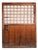 Antique Japanese Wooden Door Wall Panel, 1890s For Sale