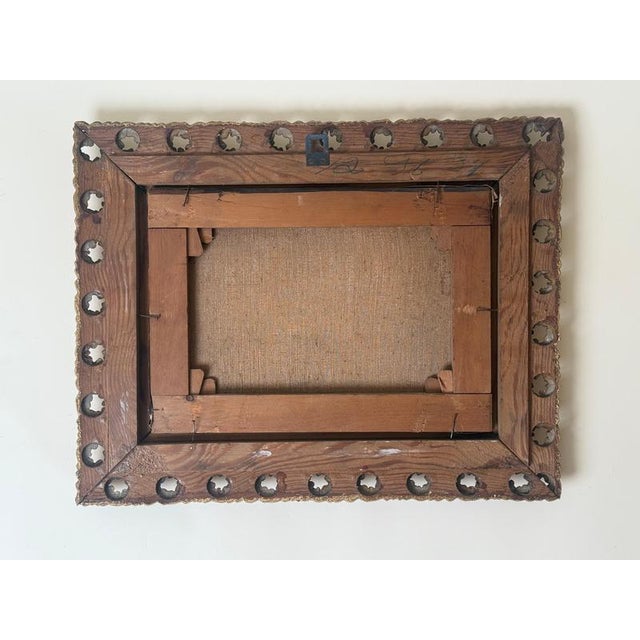 Textile After Thomas Luny, English Marine Scene, 1880s, Painting on Canvas, Framed For Sale - Image 7 of 14