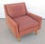 Vintage mid century modern slipper lounge chair. The chair does not have a maker mark or label and is in a similar style...