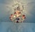 1980s Italian Murano Style Pink Floral Glass Chandelier With Crystals For Sale - Image 18 of 18