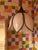 VTG 1960s MCM Lt. Pink Tulip-Shaped Corded Swag Pendant Light W/Extra Long Chain For Sale - Image 4 of 7