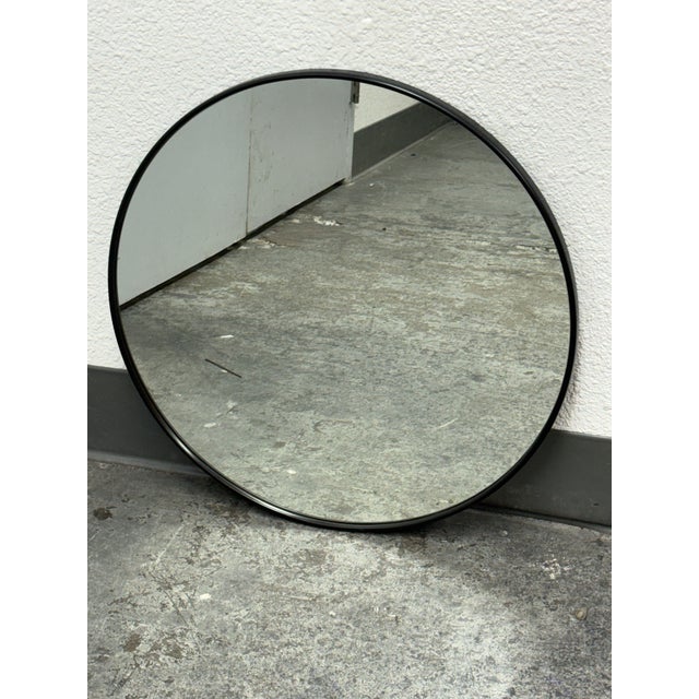 Rejuvenation Metal Frame Mirror For Sale - Image 4 of 12