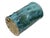 Vintage Distressed Marks Turquoise Green Lotus Fishes Ceramic Holder For Sale - Image 10 of 14