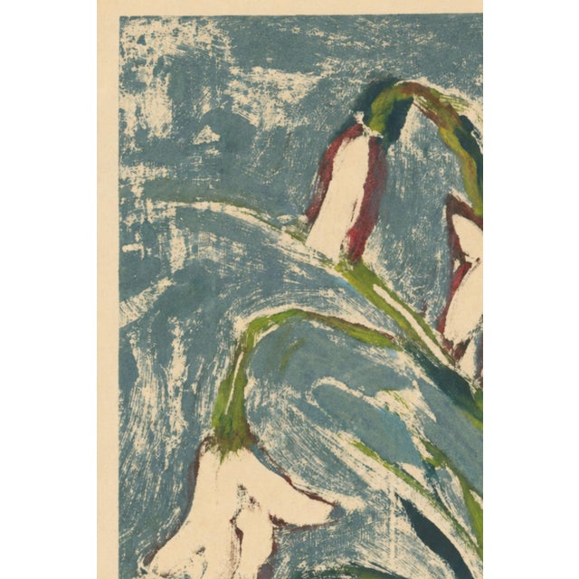 Not Yet Made - Made To Order Vintage Abstract Floral Art Print by Zolo Palugyay - 16" X 20" For Sale - Image 5 of 9
