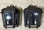 Exceptional Pair of Hand-Forged Iron Wall Lanterns Architectural Sconces For Sale - Image 10 of 17