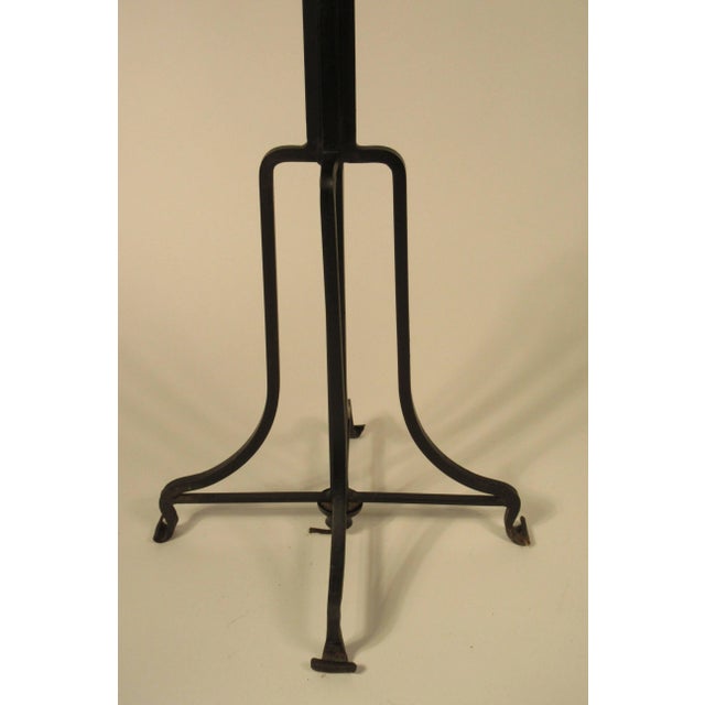 Traditional 1970s Iron Floor Lamp For Sale - Image 3 of 13