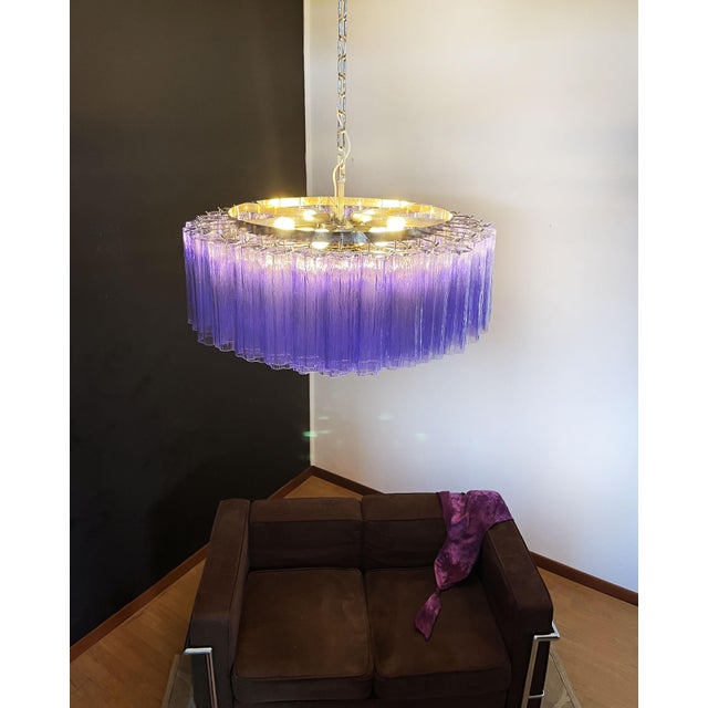 Large Murano Glass Chandelier, 1990s For Sale - Image 14 of 16