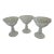 Mid 20th Century Duncan Miller “Juno” Etched Coupes Mid-Century American Crystal - Set of 3 For Sale