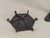 French Art Deco Pagoda Lamp by E. Gauthier & Daum - Wrought Iron 1925 France For Sale - Image 6 of 9