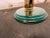 Mid-Century Modern Brass and Glass Pedestal Coffee Table For Sale - Image 3 of 7