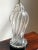 Transparent Mid-20th Century Murano Style Handblown Glass Table Lamp For Sale - Image 8 of 12