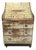 Antique Painted Pine Slant-Front Desk With Original Graffiti Patina For Sale