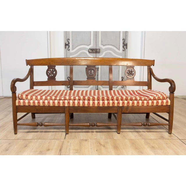 19th Century French Sofa Bench Circa 1820 For Sale In Atlanta - Image 6 of 9
