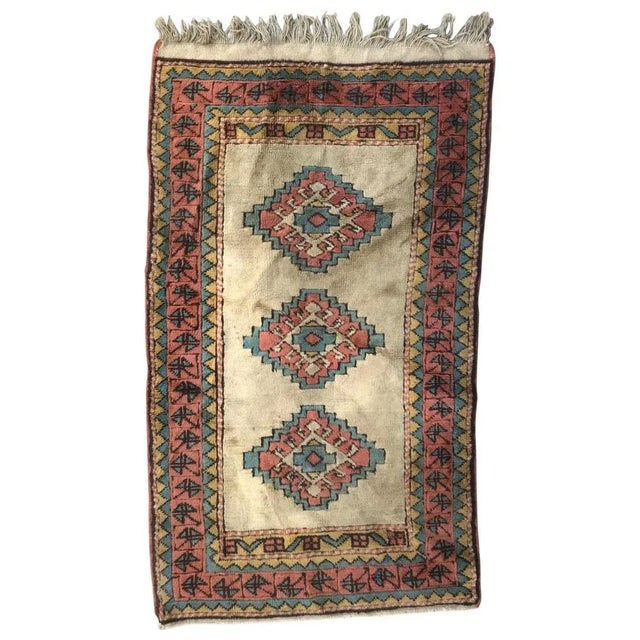 Late 20th Century Turkish Kars Rug For Sale - Image 10 of 10